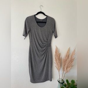 A Pea In The Pod Dress, Maternity, Size Small, Grey